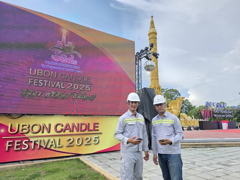 AIS เสริมเครือข่ายจัดเต็ม งานประเพณีแห่เทียน อุบล-โคราช